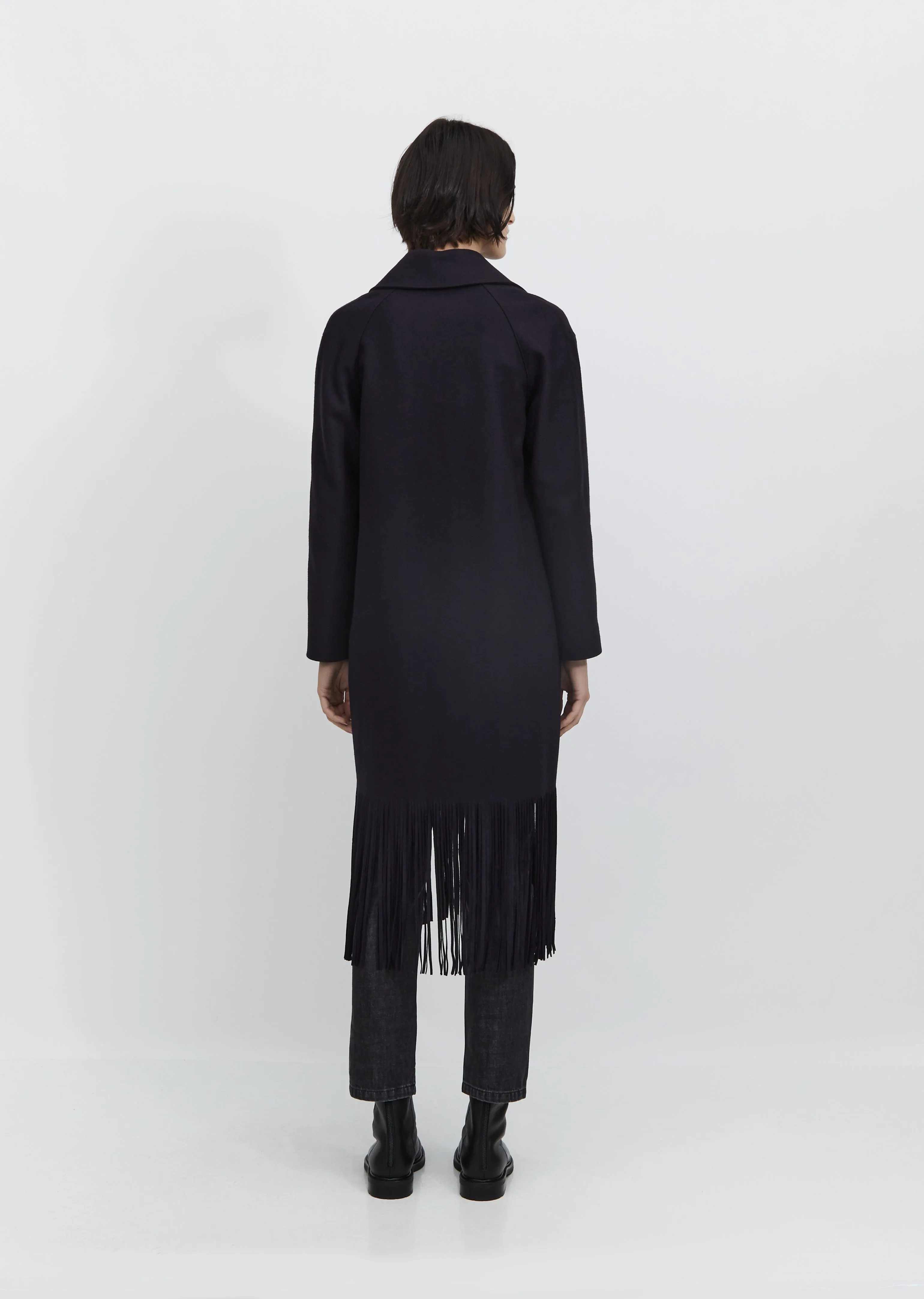 Alix Fringe Coat