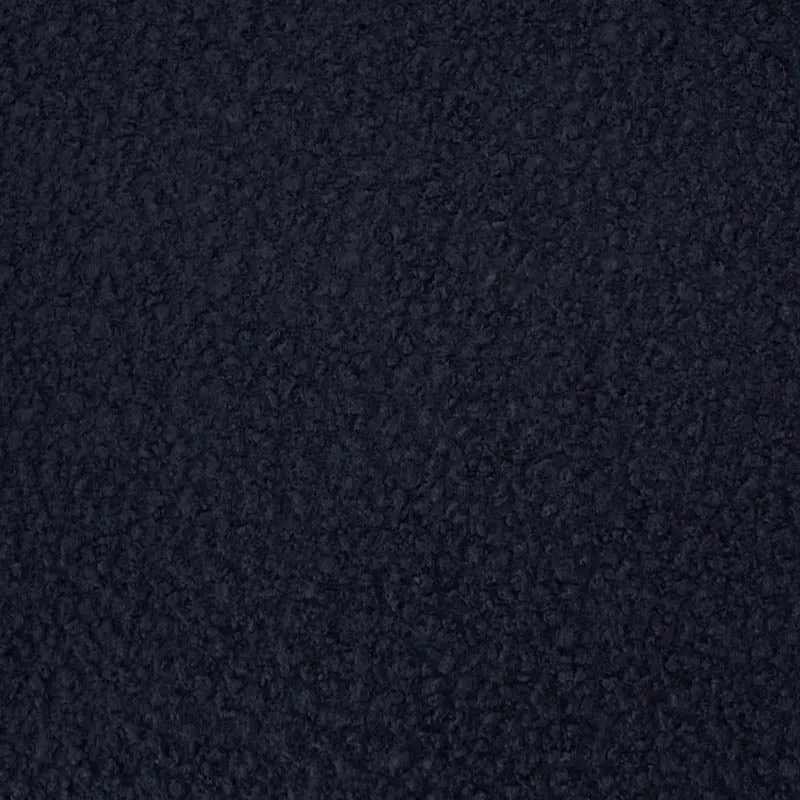 Boucle Coating Fabric - French Navy Blue