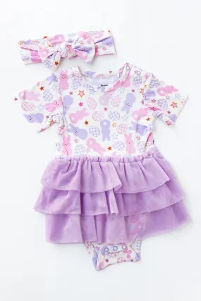 COTTON TAIL CUTIE DREAM TUTU BODYSUIT DRESS