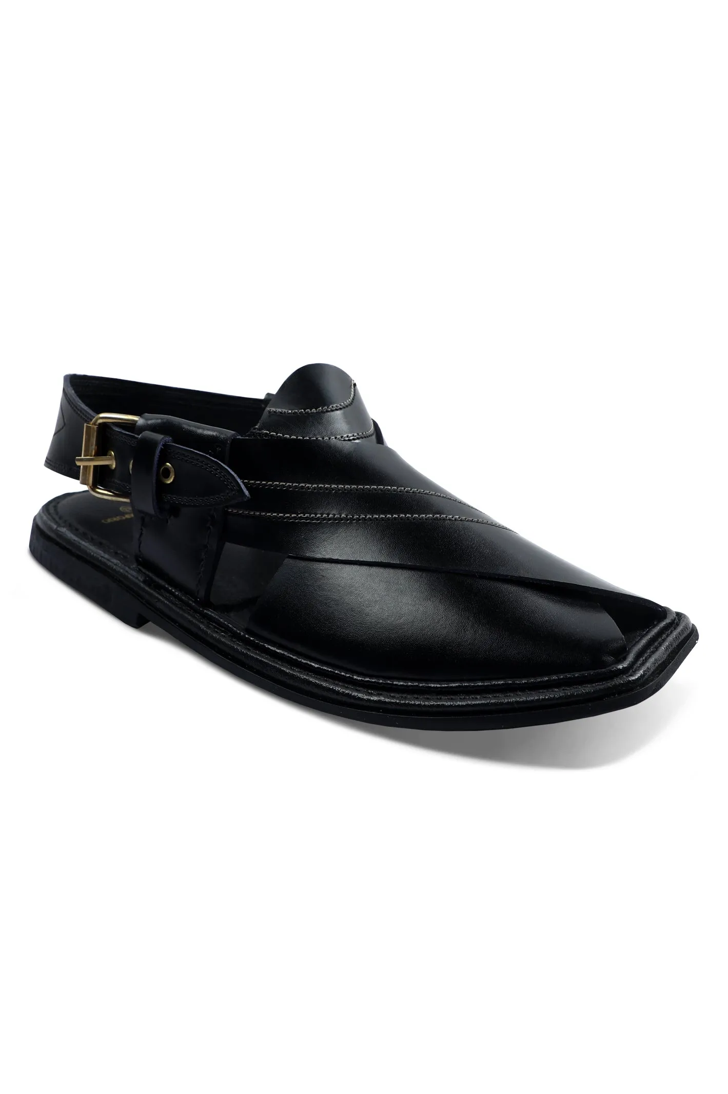 French Emporio Men Sandals SKU: PSLD-0025-BLACK