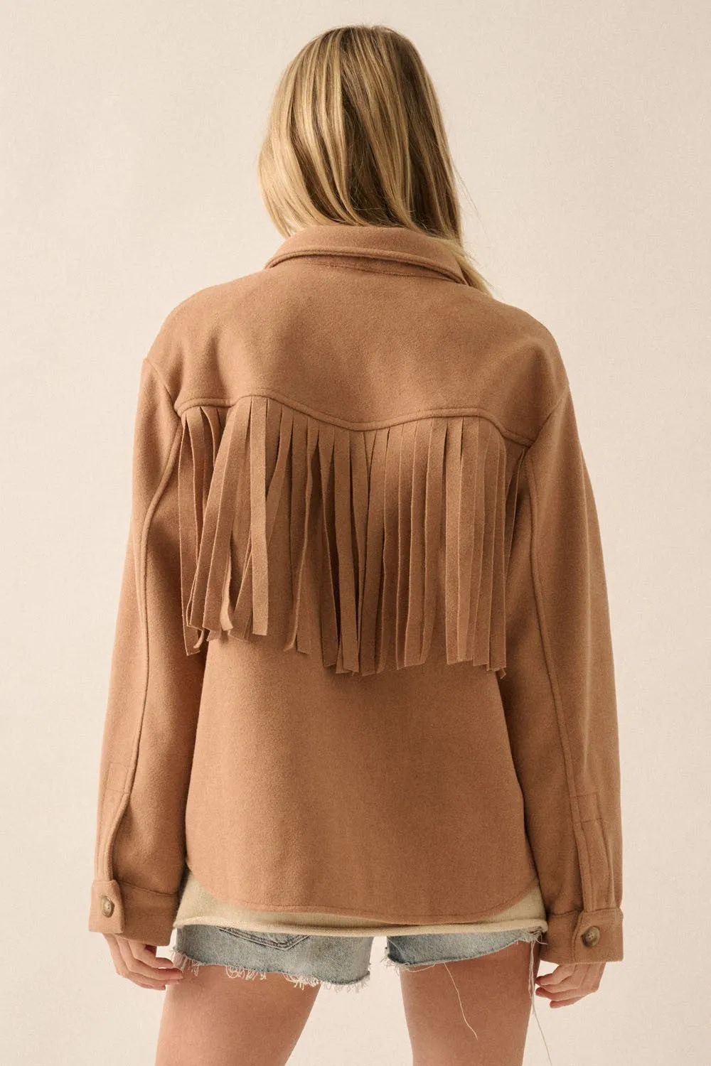 Gold Rush Fringe Jacket