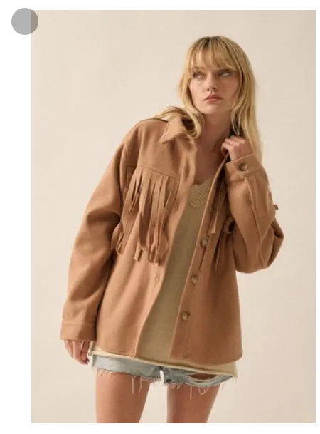 Gold Rush Fringe Jacket