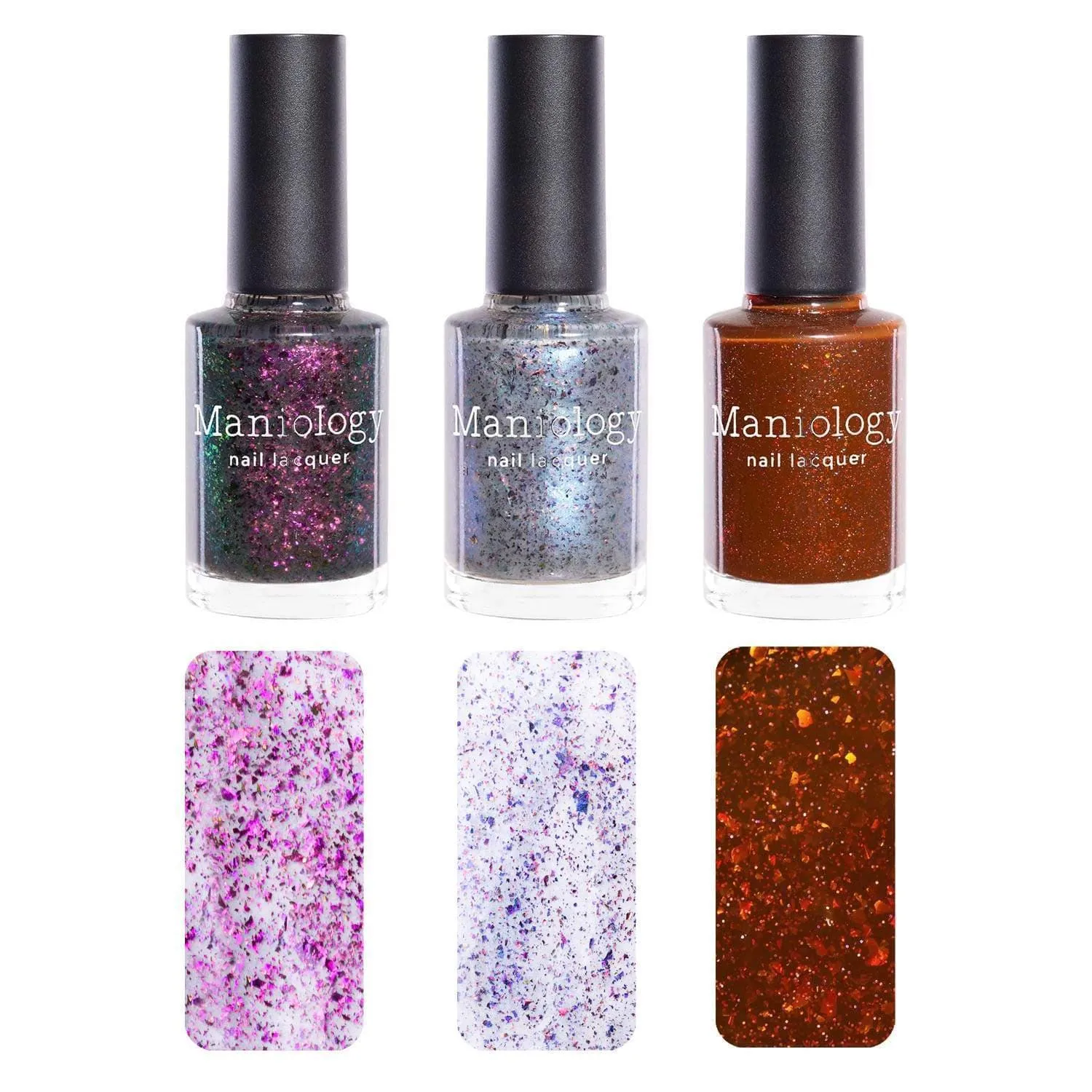 Harvest Moon: 3-Piece Flakies Nail Polish Set