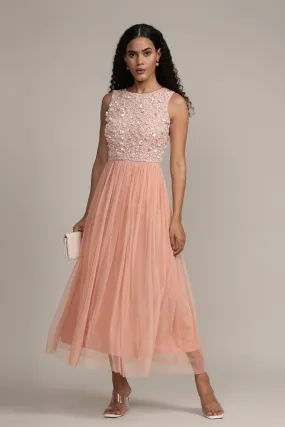 Hazel Blush Pink Bridesmaid Dress