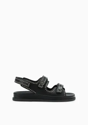 Lexi Flat Slingbacks Black