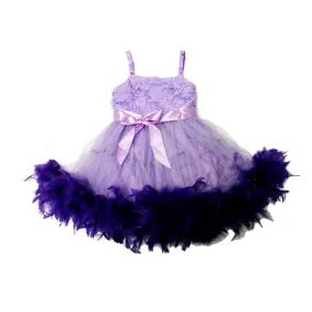 Lilac Sophias Feather Tutu Dress Tutu Dress Girl S-XL