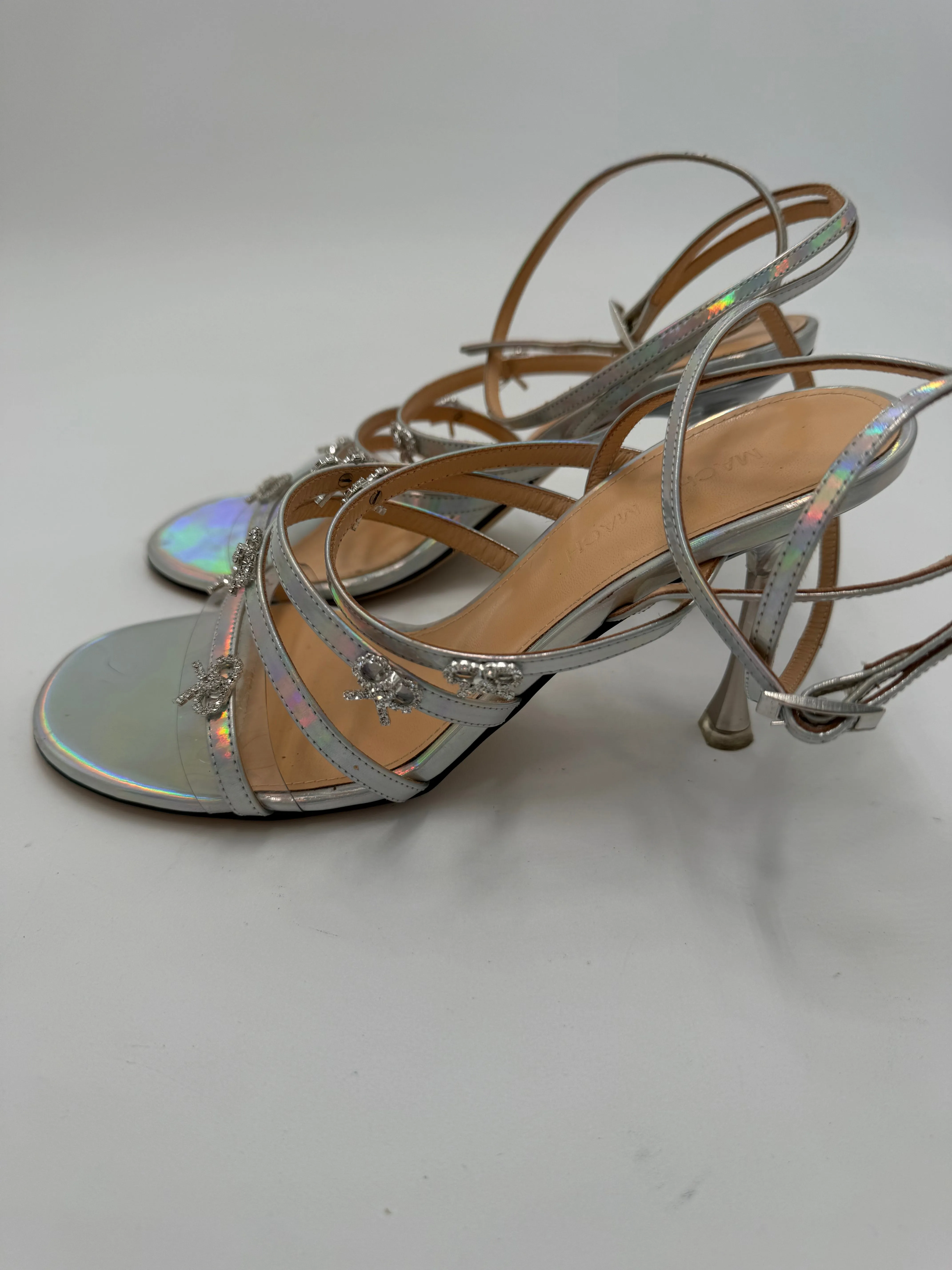 MACH & MACH strappy bow sandal size 38.5 (US 8.5)