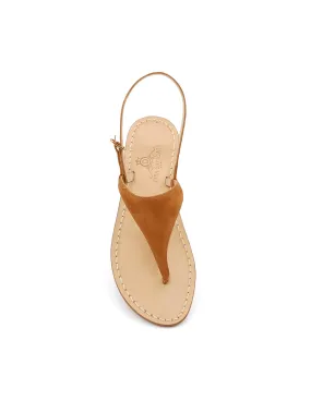 MIGLIERA WHISKEY SUEDE SANDALS (ART. DS12CW)