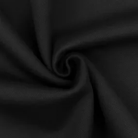 Night Black Texture-Solid Stretch Bonded Fabric