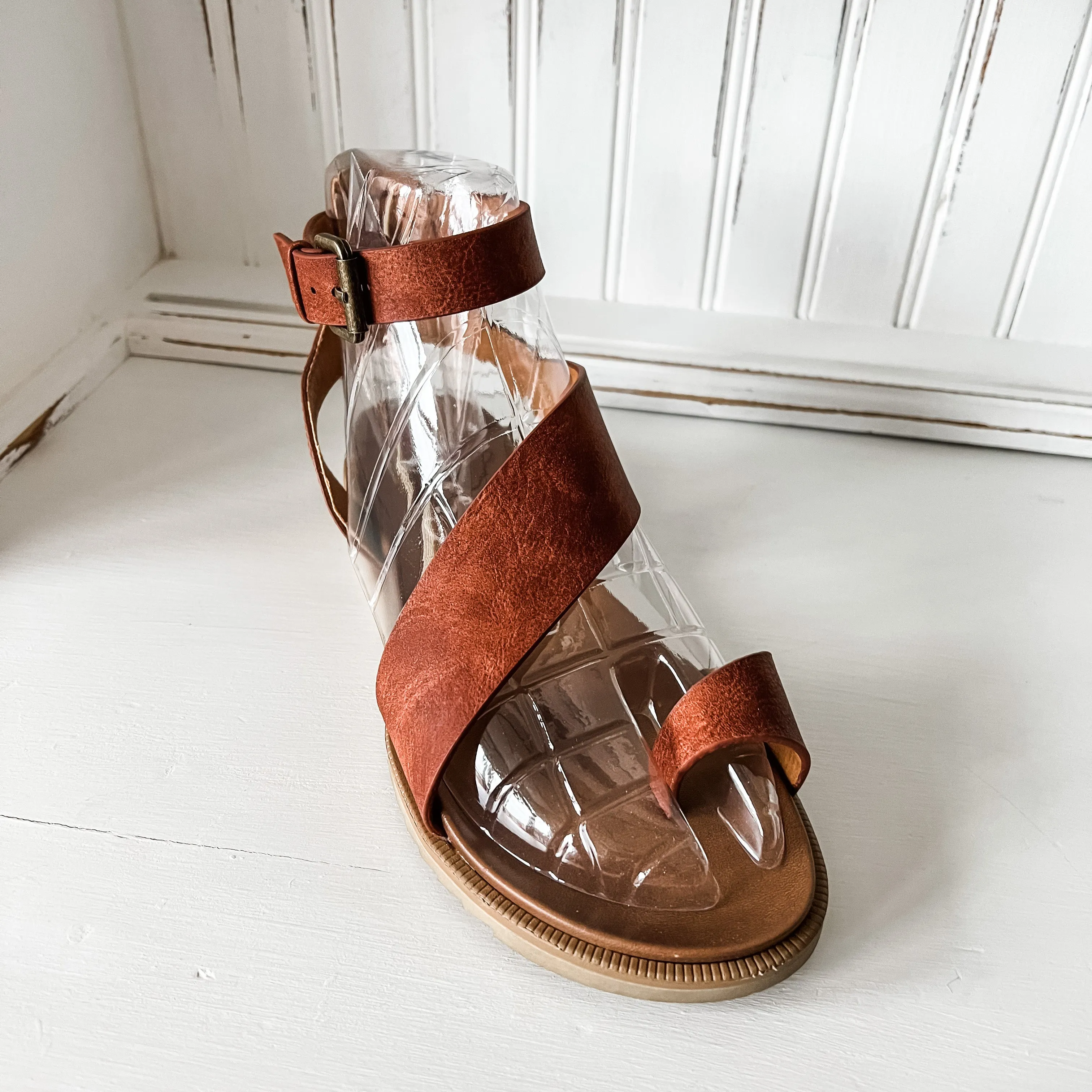 Steffy Sandal - Rust