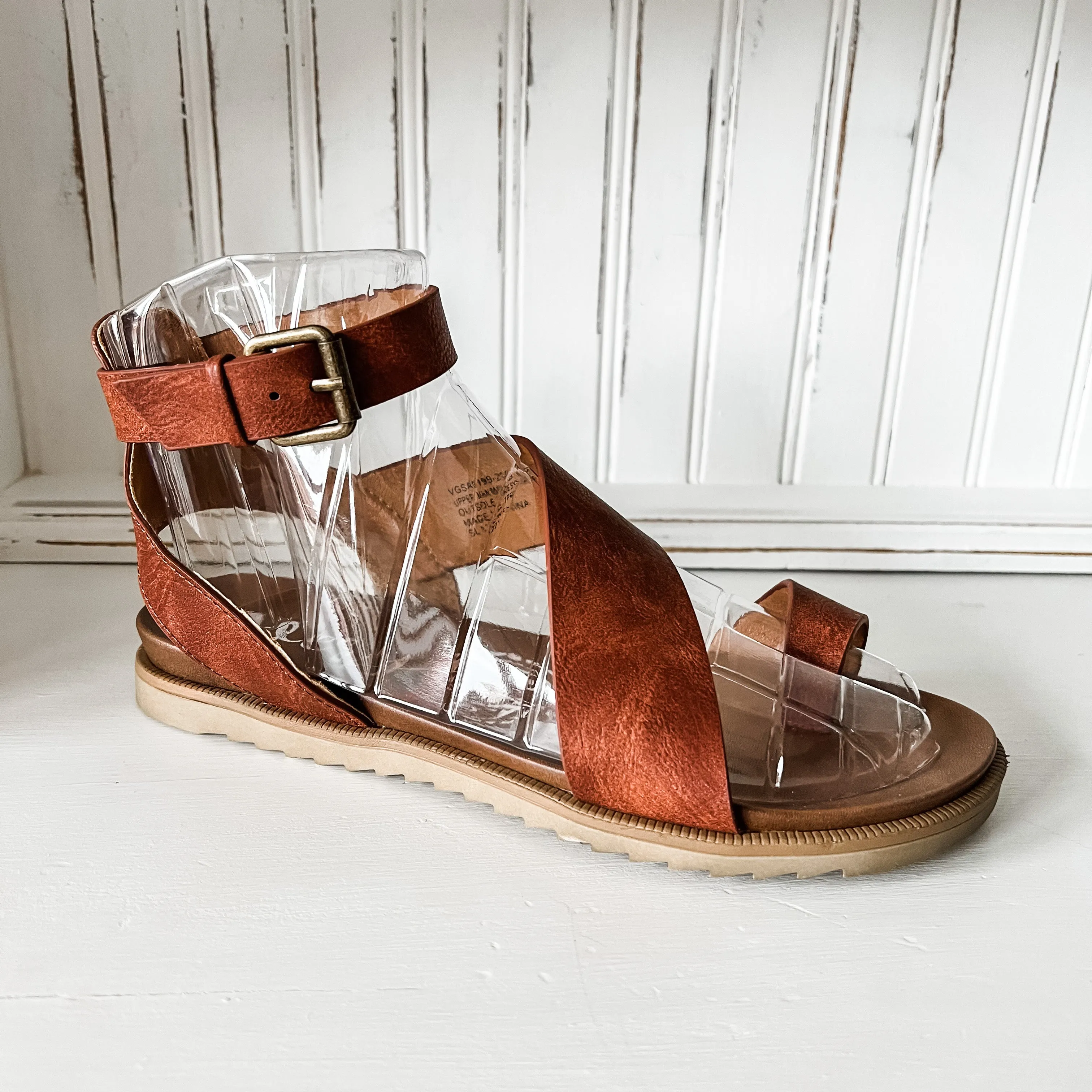 Steffy Sandal - Rust