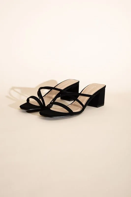 Strappy Mule Sandal