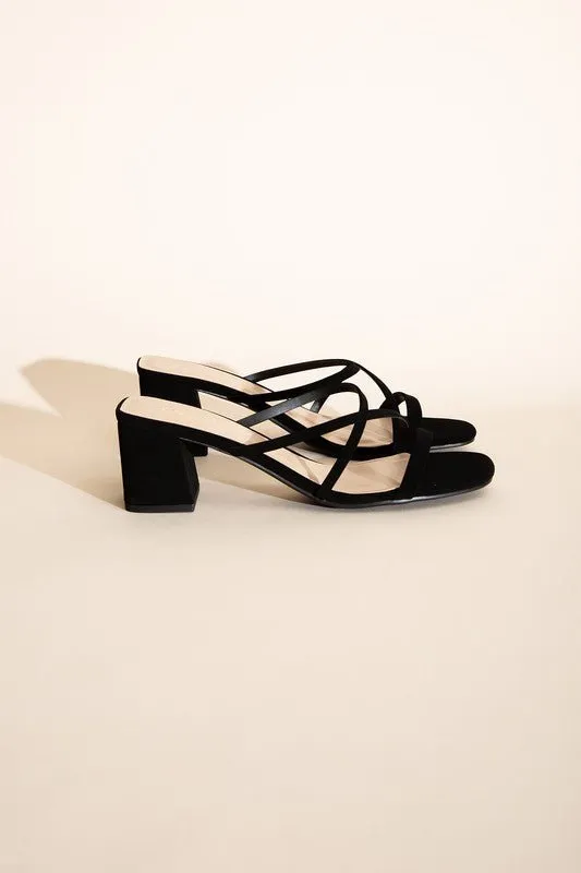 Strappy Mule Sandal