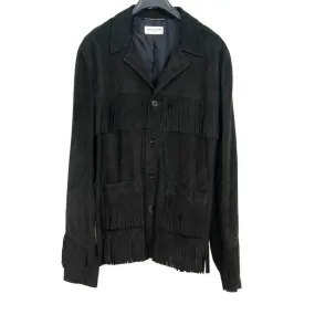 Suede Fringe Jacket