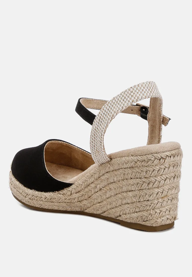 Trand Wedge Espadrille Sandals