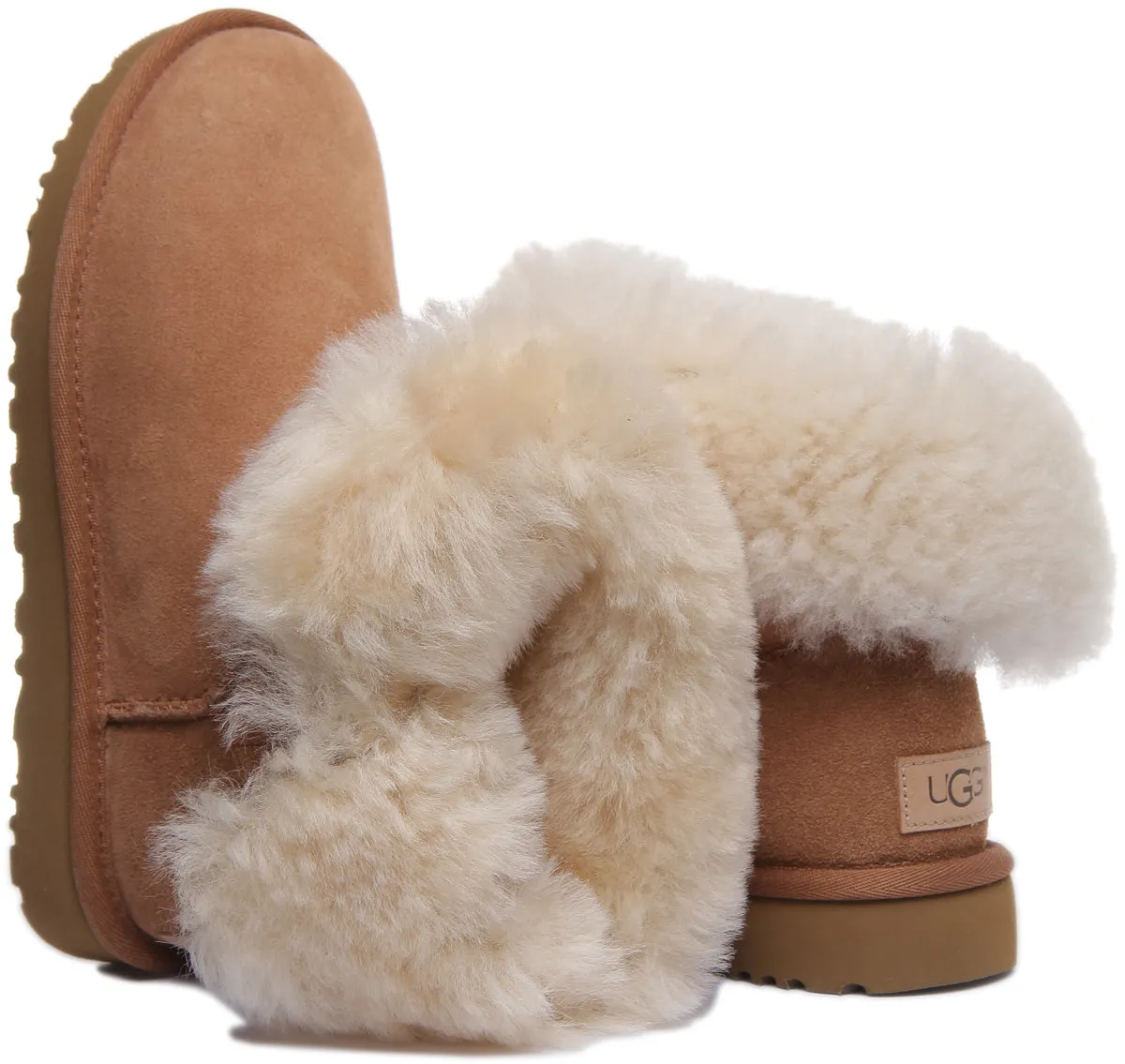 Ugg Australia Bailey Button 2 In Chestnut