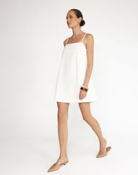 Valerie Mini Dress (White)