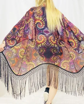 Warrior Within -  Maple Swirl Kimono - Jammin Warrior Collective